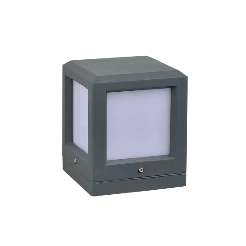 YM-6605 Cube Classic ulkokäyttöön tarkoitettu LED-seinävalaisin