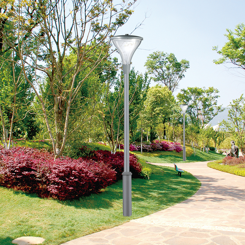 YMLED-6135B High Luminous LED-puutarhavalaisin Uusi design Park Post Top Valaistus