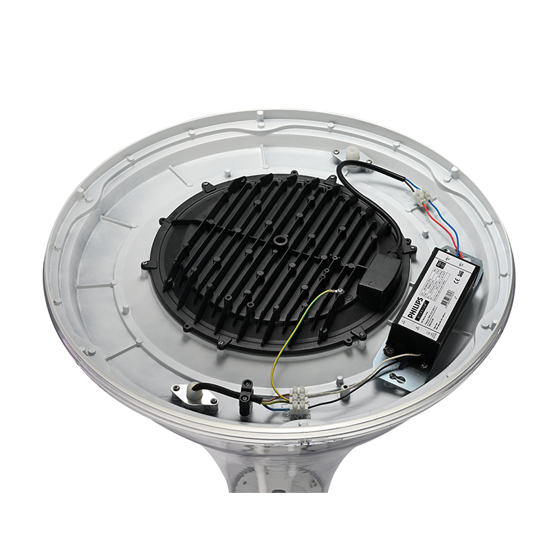 YMLED-6135B High Luminous LED-puutarhavalaisin Uusi design Park Post Top Valaistus