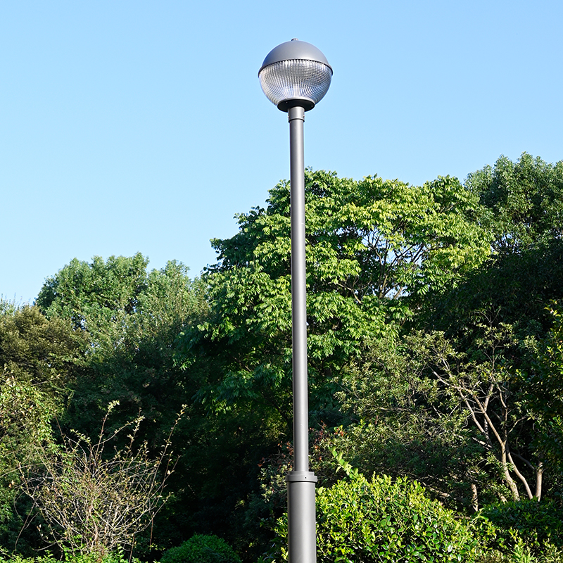 YMLED-6141 Kiinan valmistajan pallomainen kaupunkien LED-puutarhalamppu painevalettu alumiinirunko