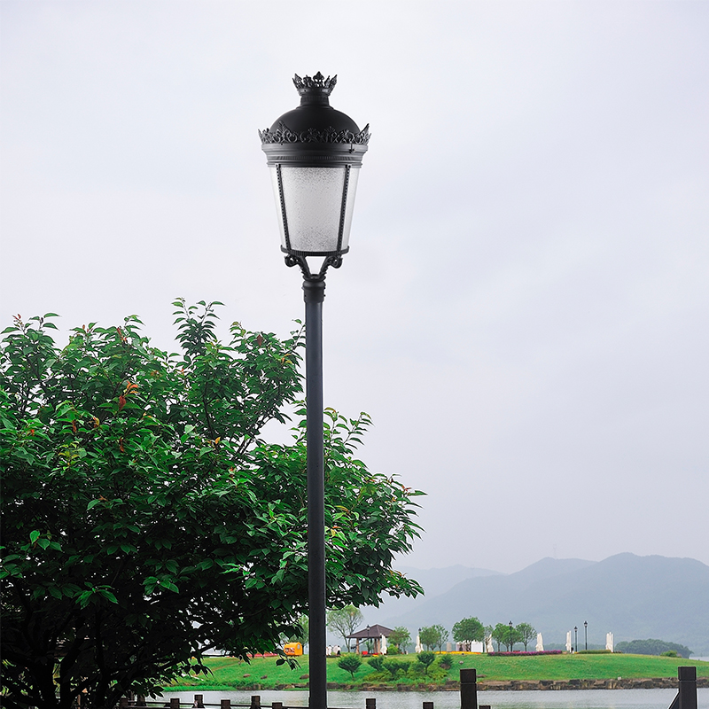 YMLED-6125 Classical Europe Alumiiniset LED-pylväsvalot