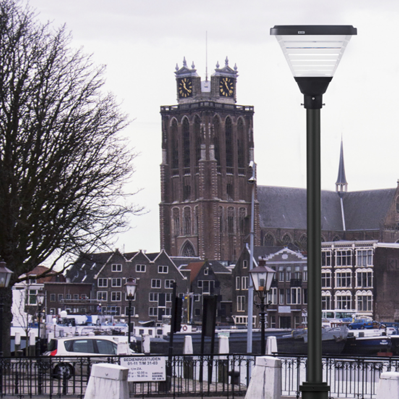 YMLED-6803 Outdoor Solar Post Top LED-lamppu