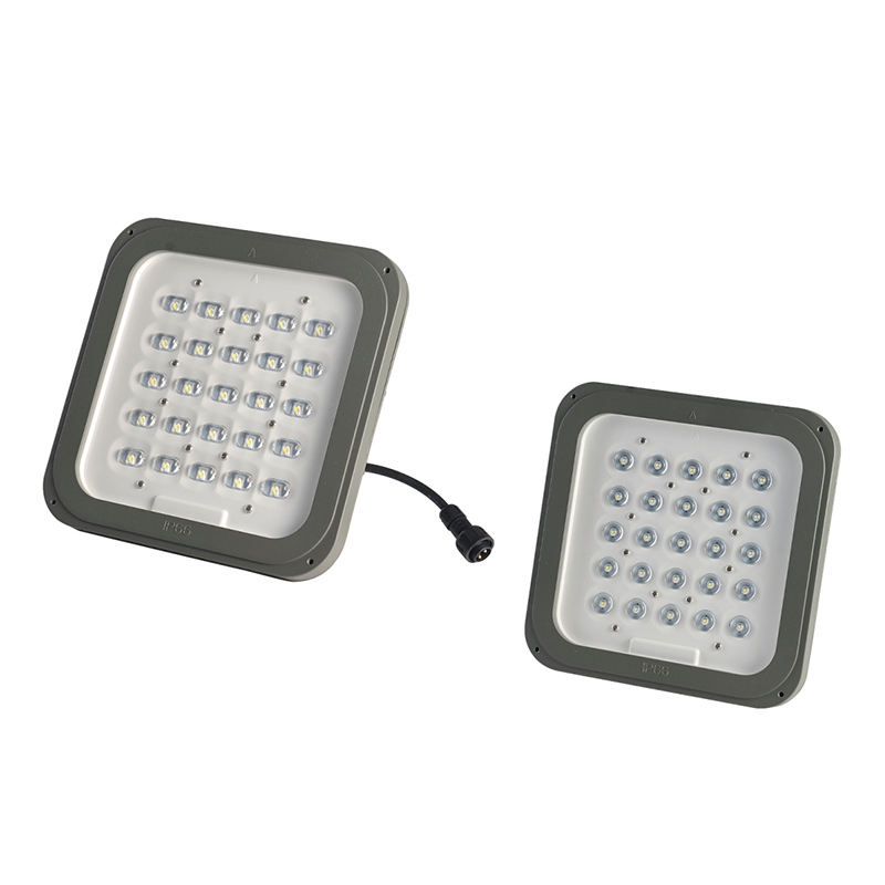 YM6701g alumiininen neliö LED-moduuli, jota käytetään post Top -valaisimiin