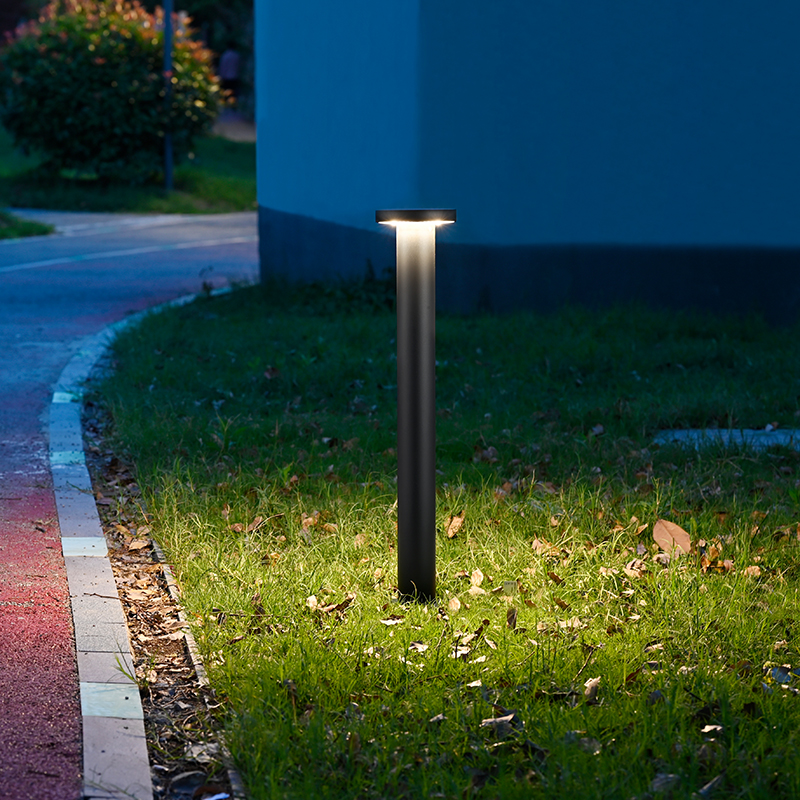 YMLED-6236 Äskettäin suunniteltu IP65-ulkokäyttöinen LED-alumiiniseoksesta valmistettu nurmikkovalo